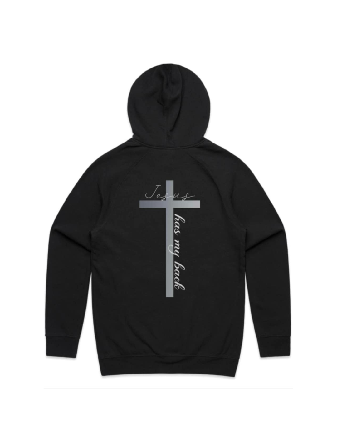 Kids Jesus Has My Back Hoodie