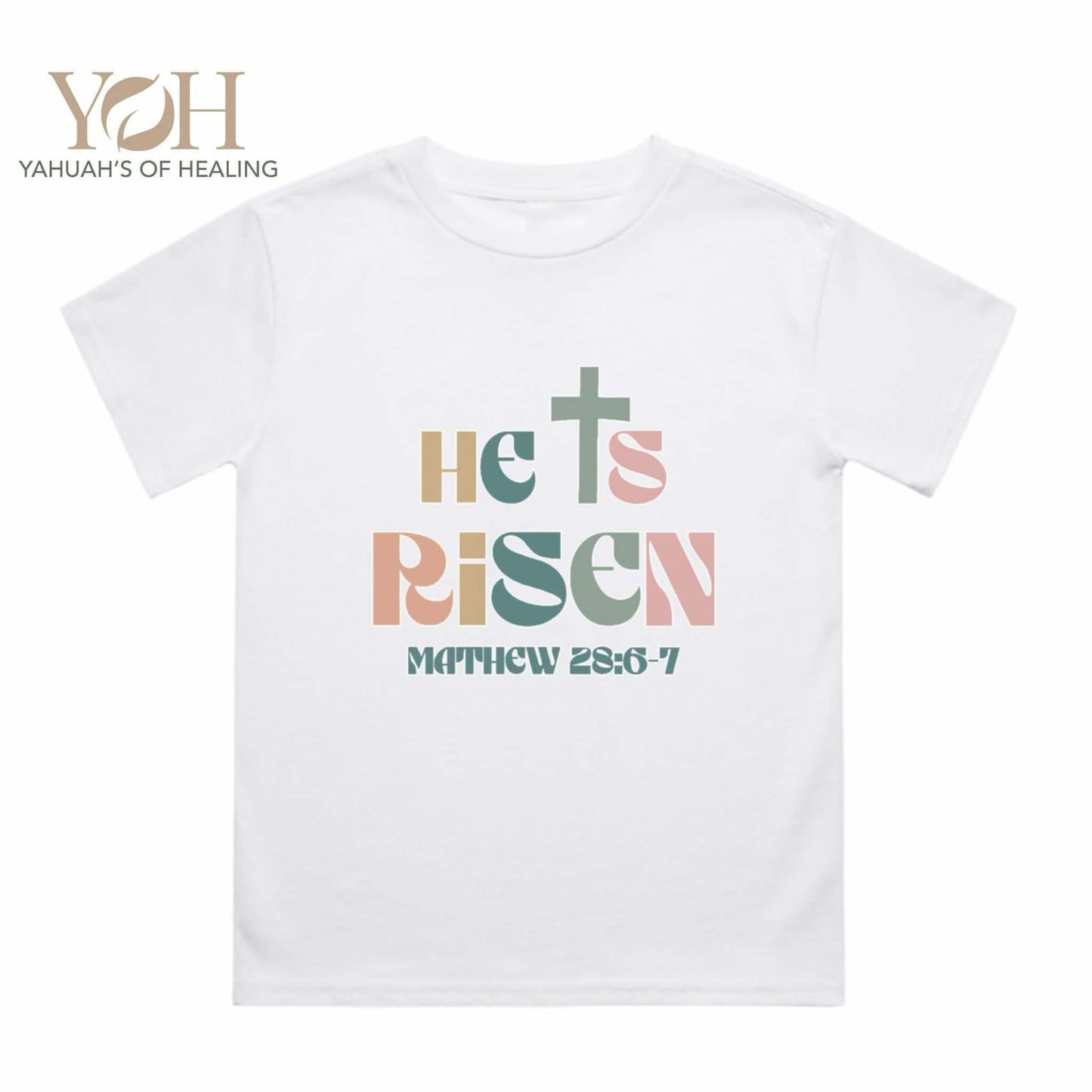 He Is Risen - Kids Faith Tee