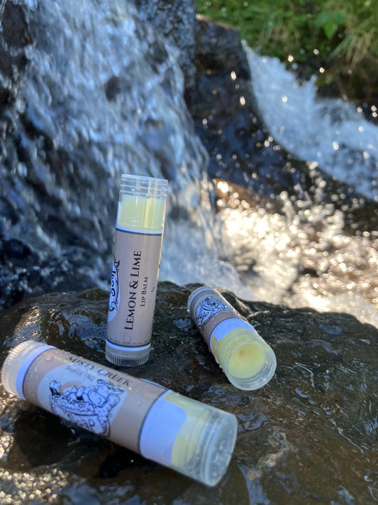 Yahuah's of Healing Lemon & Lime Lip Balm – Refreshing and hydrating lip care, crafted with all-natural ingredients and zesty lemon and lime for soft, nourished lips.