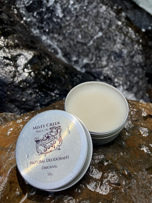 Yahuah's of Healing Natural Deodorant - Original – All-natural, aluminum-free deodorant offering fresh, long-lasting protection with a clean, subtle scent.